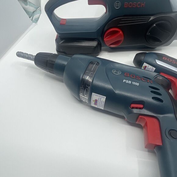 (4) Bosch Toy POWER TOOLS For Kids (Chainsaw, Drill, Saw) - Picture 3 of 5